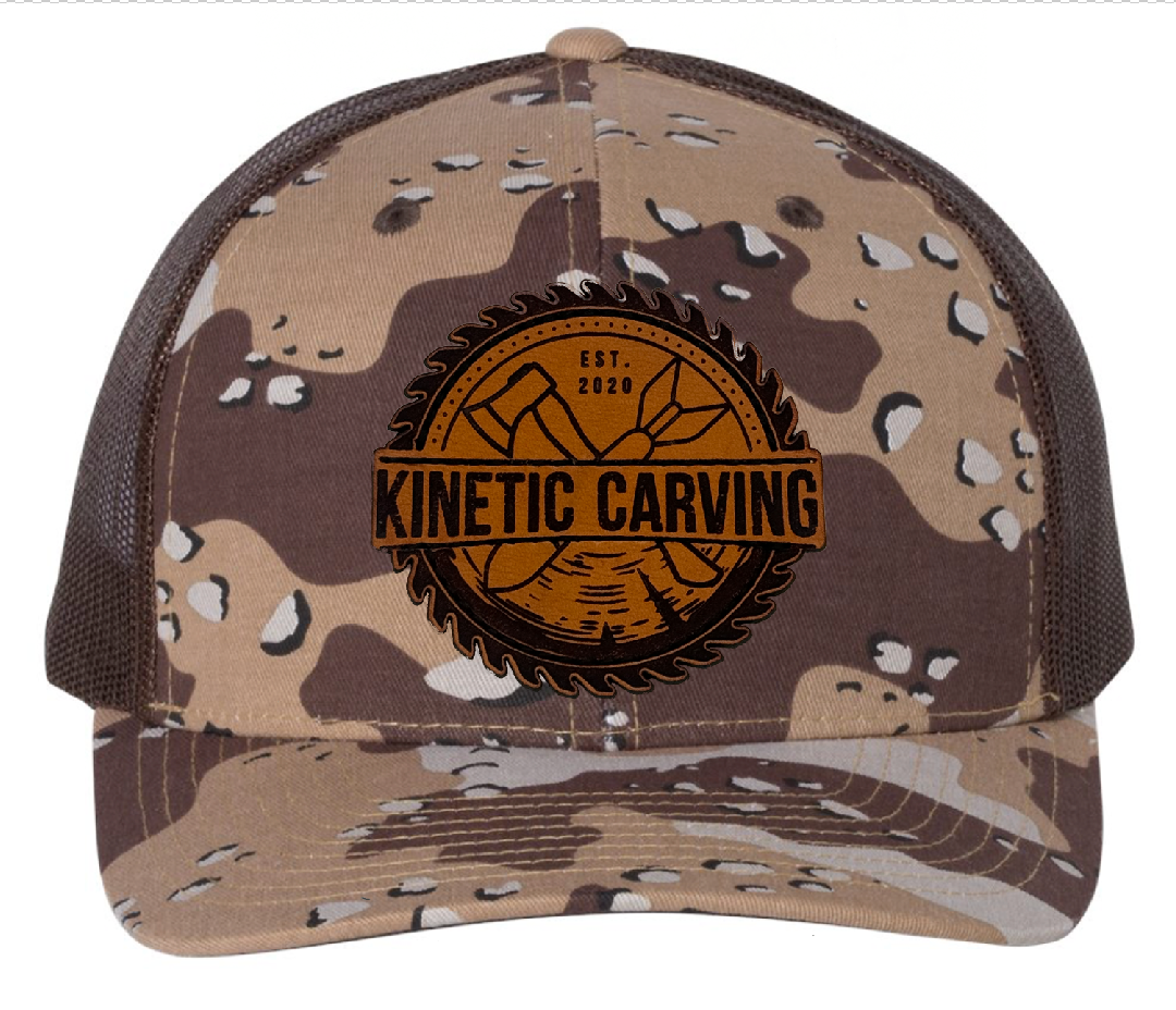 Kinetic Carving Official Logo - Desert Camo Richardson 112