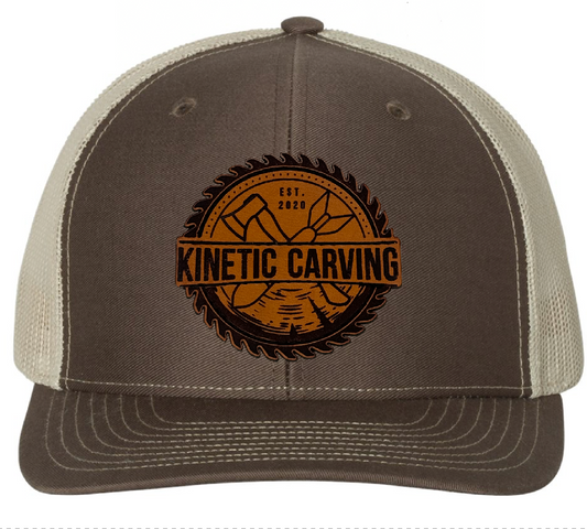 Kinetic Carving Official Logo - Brown/Khaki Richardson 112