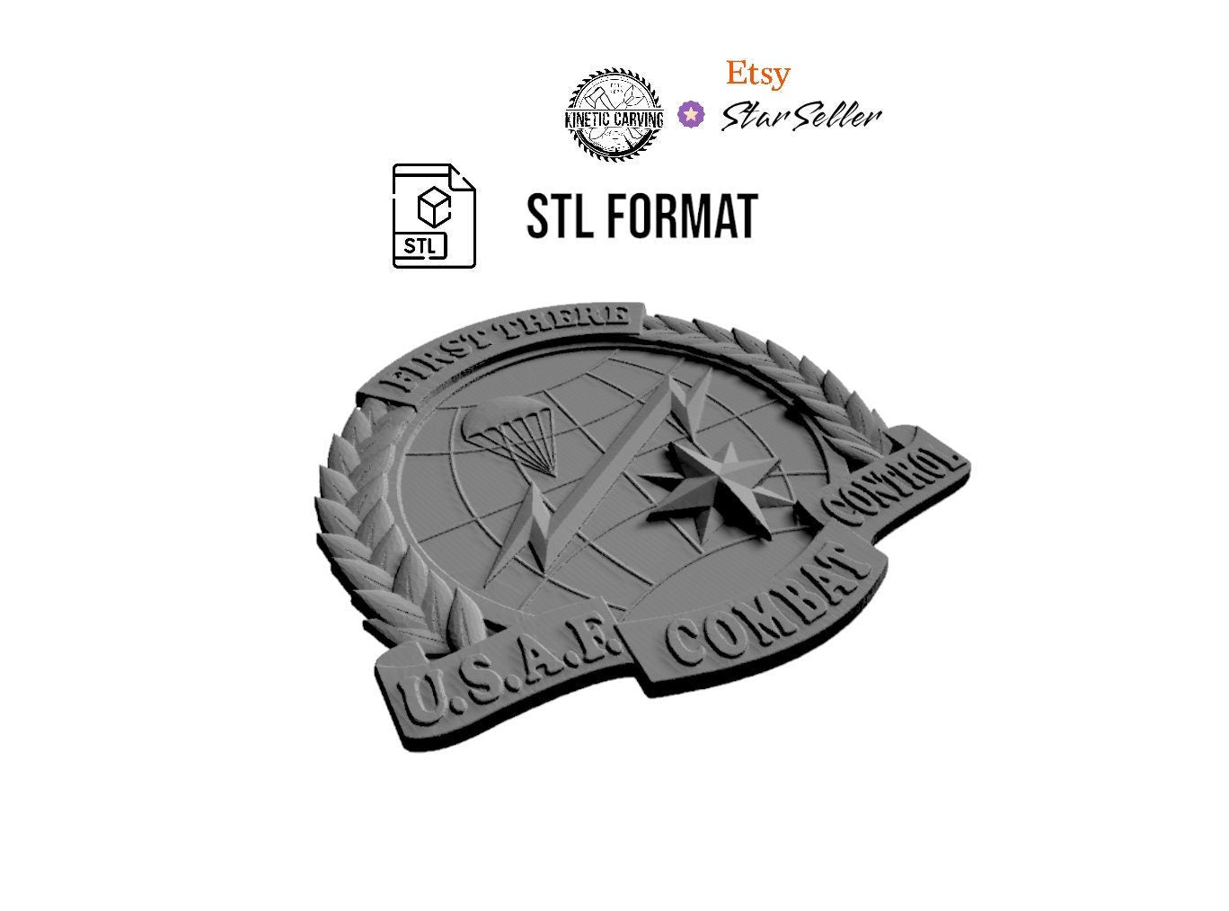 United States Air Force Combat Control (CCT) 3D STL File