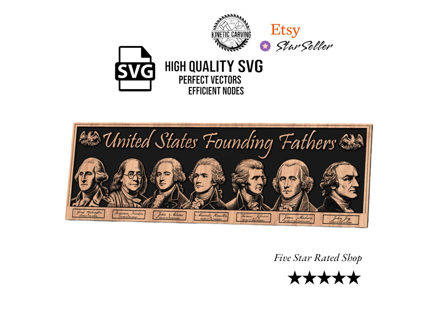 Founding Fathers SVG